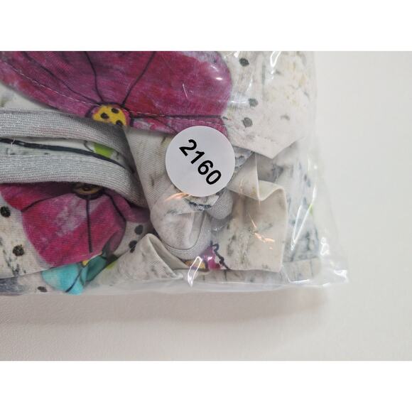 Art Simply by Dolcezza Colorful Floral Full Zip Sleeveless Dress M Pockets - Picture 11 of 11